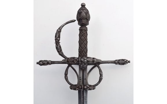 Early 17th C Italian rapier by AntiqueWeaponStore.com