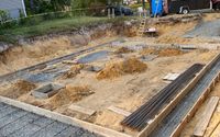 New foundation  by Dylas construction  masonry concrete construction