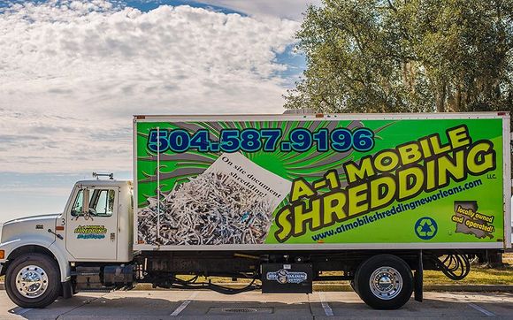A 1 Mobile Shredding LLC Metairie LA Alignable