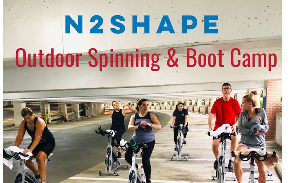 Outdoor Spinning in Tyson’s Corner  by N2shape