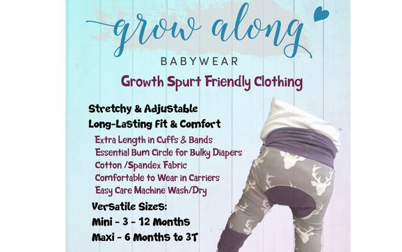 Grow Along Babywear®️ by Sugar Sandwich Design Studio