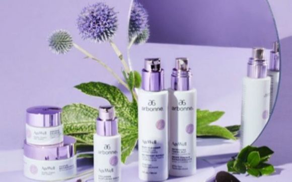 Arbonne’s new Anti-Aging skincare line AgeWell! With Bakuchiol! by Arbonne International