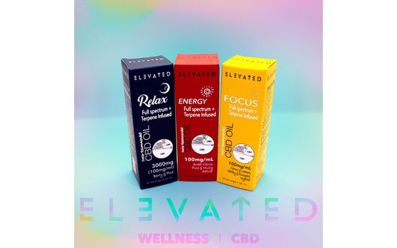 Full Spectrum Terpene Infused Tinctures by Elevated Wellness Austin