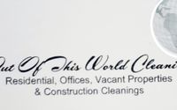 Janitorial services  by out of this world cleaning