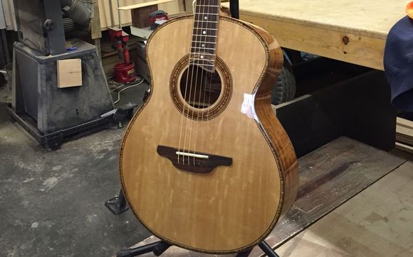 Custom Acoustic Guitar Builder  by Sahlstrom Guitars