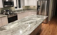 Brown Fantasy Kitchen Countertops by Pistritto Marble Imports, Inc.