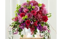 Altar Floral Arrangement by What’s Bloomin Now Floral