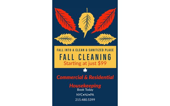 Fall Housekeeping Special  by Prompt Concierge Luxury Services