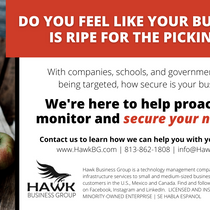 Affordable computer support for your business by Hawk Business Group, LLC