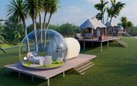 Bubble Huts for Outdoor Guest Accommodations by Bubble Huts LLC