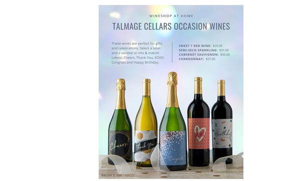 Custom Occasion Wine by WineShop At Home