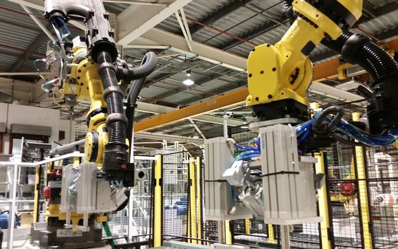 Custom Robotic Cells for handling Anything. by Tomahawk Automation Solutions, LLC