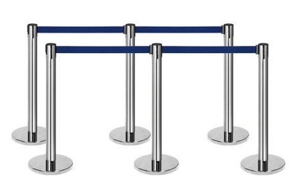 Stanchions for Crowd Control by Step and Repeat LA