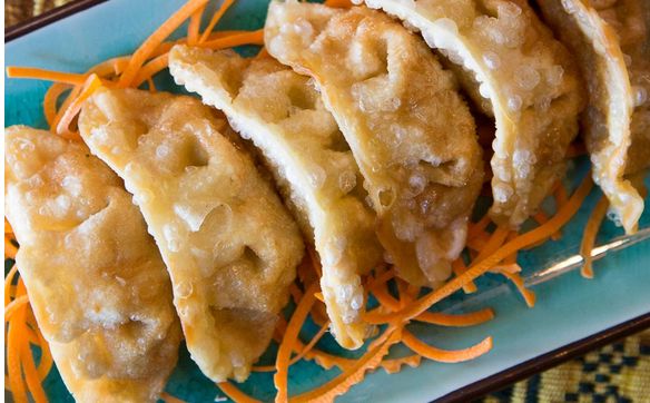 Veggine Dumplings by Tuk Tuk Thai