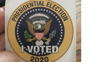 Voting is your right, vote with your conscience. by Larry Rabe Custom Rods & Reel Repair Service