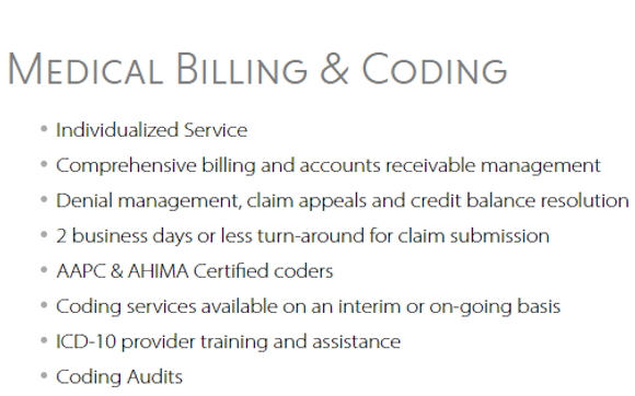 Medical Billing and Coding Services by AQREVA Medical Billing and Consulting