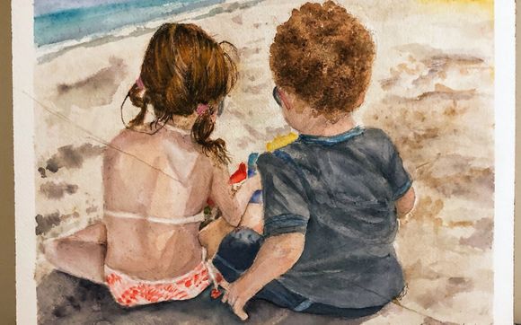 Watercolor 14”x16” by Elfn’arts