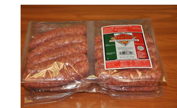 PIZZA TOPPING, SAUSAGE LINKS by Tarantino Gourmet Sausage Company