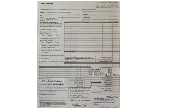 Curbside Pickup by Pampered Chef by Gay Oxendine