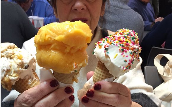 So many flavors.  by Bassetts Ice Cream