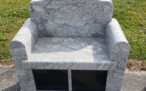  Cremation bench by Oakley Monument Company