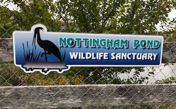Nottingham Pond by Donner Signs, LLC