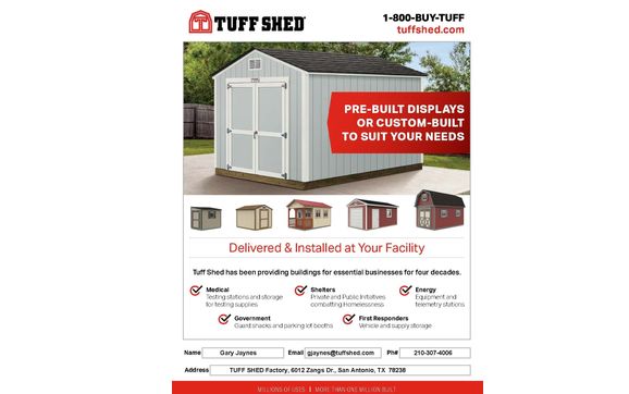 Sheds and Garages by TUFF SHED