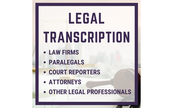 Legal Transcription Services by RC Data Entry
