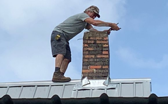 Chimney sweep chimney repairs by Capital City Mechanical