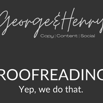 Proofreading Services by George & Henry, LLC