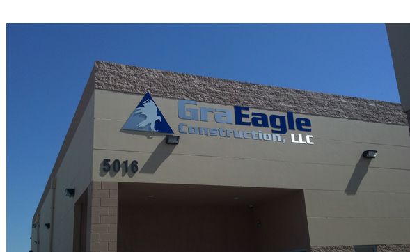 DiBond cutouts with graphics by Great Signs