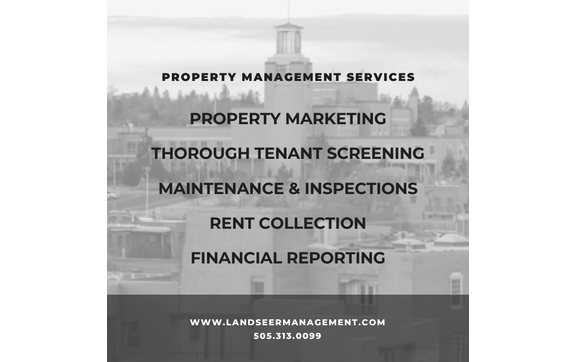 Property Marketing, Thorough Tenant Screening, Maintenance and Inspections, Rent Collection, Financial Reporting by Landseer Management