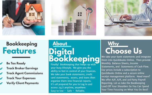 21st Digital Bookkeeping Service by Lighten Your Load Bookkeeping, LLC
