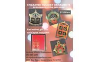 ENGRAVED METAL ORNAMENTS by Striking Effects Promotions