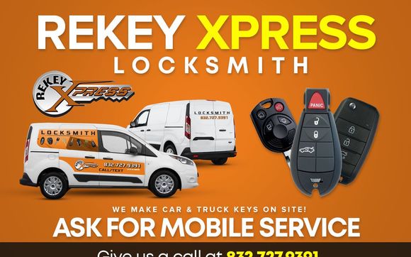 Car Key Programming by ReKey Xpress Locksmith 832.727.9391
