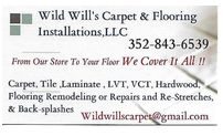 Flooring Installations by Wild Wills carpet and flooring Installations