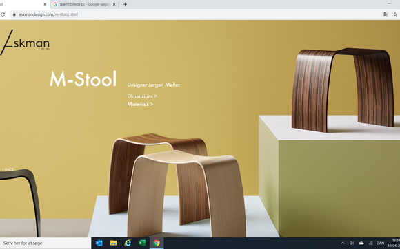 M-Stool Danish Design by Cane-line USA, LLC - Jensen Interiors, LLC