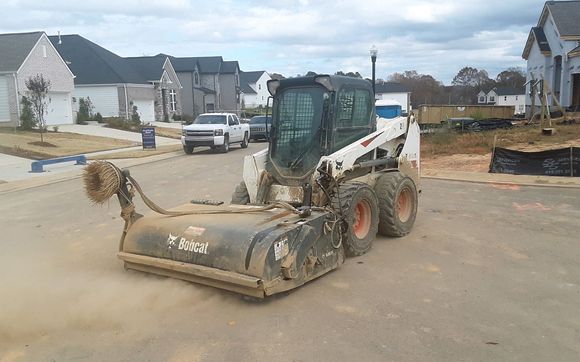 Street sweeping  by SLS Services,LLC