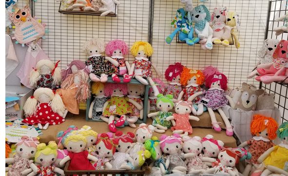 Handmade ragdolls and unique gifts by The Polkadot Pixies