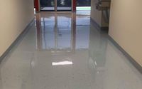 Strip and wax floors by Mel's Cleaning Service Inc