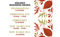 Holiday Hours at NTY! by New To You