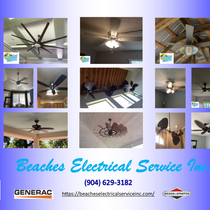Ceiling Fans Installation by Beaches Electrical Service Inc.