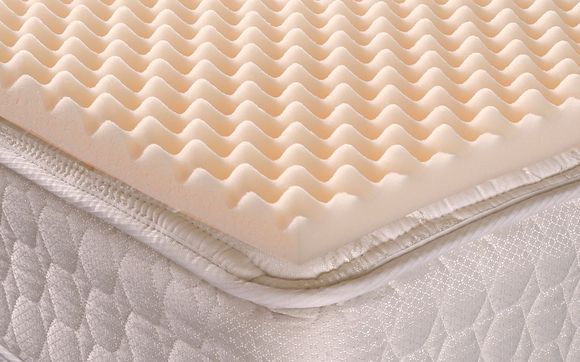 geneva healthcare egg crate convoluted foam mattress pad