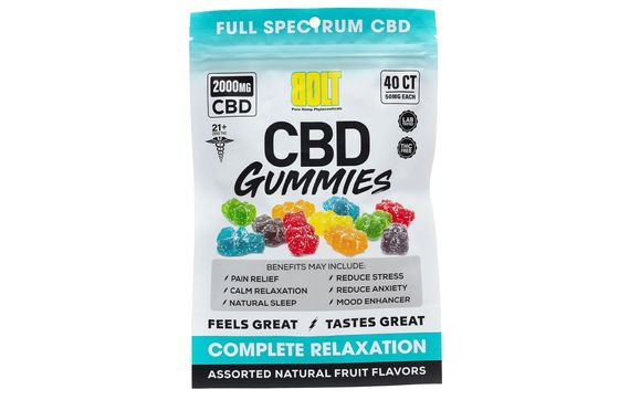 BOLT CBD GUMMIES 2000MG 40CT by bolt usa llc