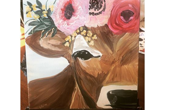 Unique and custom hand painted artwork by Art On A Whim