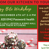 Energy bite workshop for the holidays by Lees-on Life