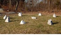Sacred Stone Circles of White Marble for Meditation  by Ogburn Architecture Design and Landscape Architecture  Design