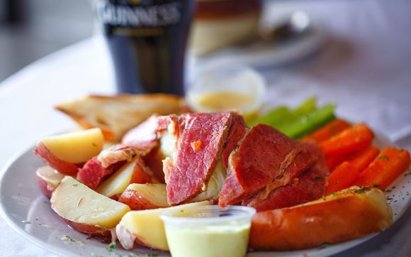 Corned beef & cabbage  by Murphy's Pub and Grill