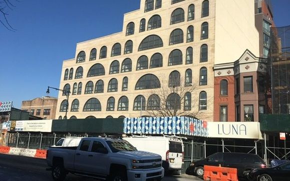Linear brick on 4th Brooklyn  by Consolidated Brick & Building