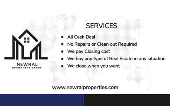 Real Estate Investor  by Newral Investment Group, LLC